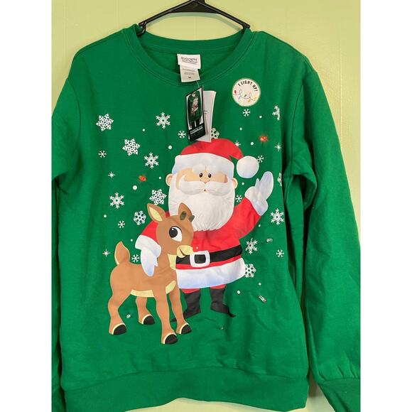 Rudolph Light up Christmas sweater 0642 - Picture 8 of 8